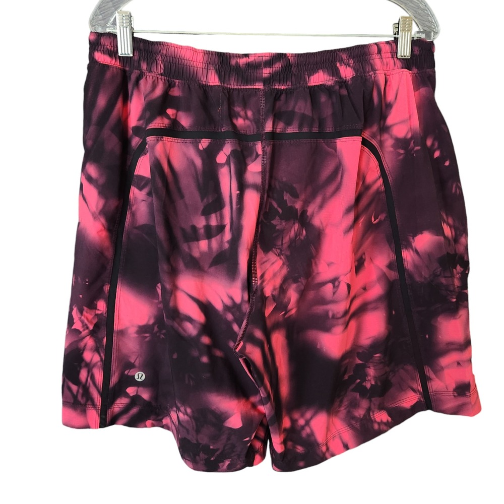 Lululemon Mens XL Surge Shorts 9" Air Brush 4 Way Stretch Lined Pull on Workout